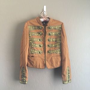 Free People Twill Band Jacket sz S
